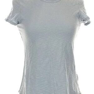 James Perse Blue/Gray Fitted Short Sleeve T-Shirt